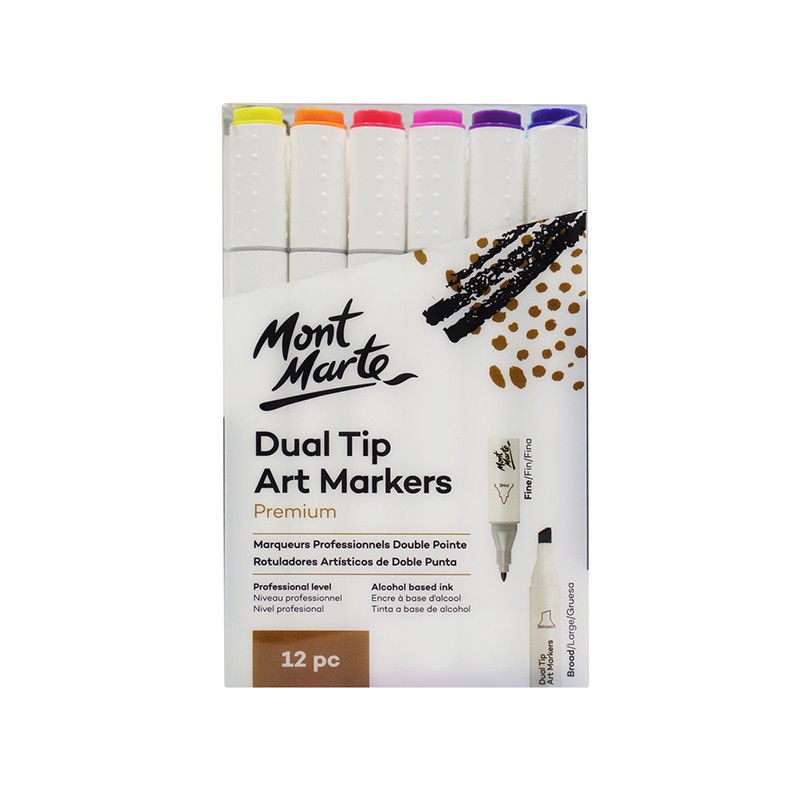 Mont Marte Dual Marker Seti Premium 12'li