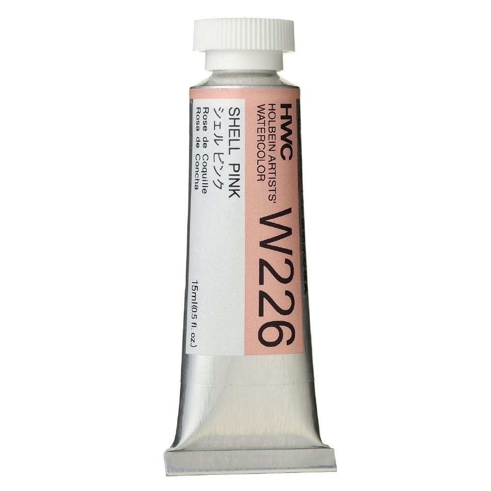 Holbein Watercolour Paint 15ml Shell Pink W226