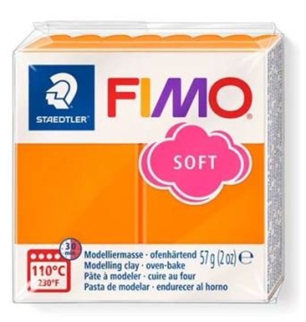 Fimo Soft Polimer Kil Mandalina 57 gr