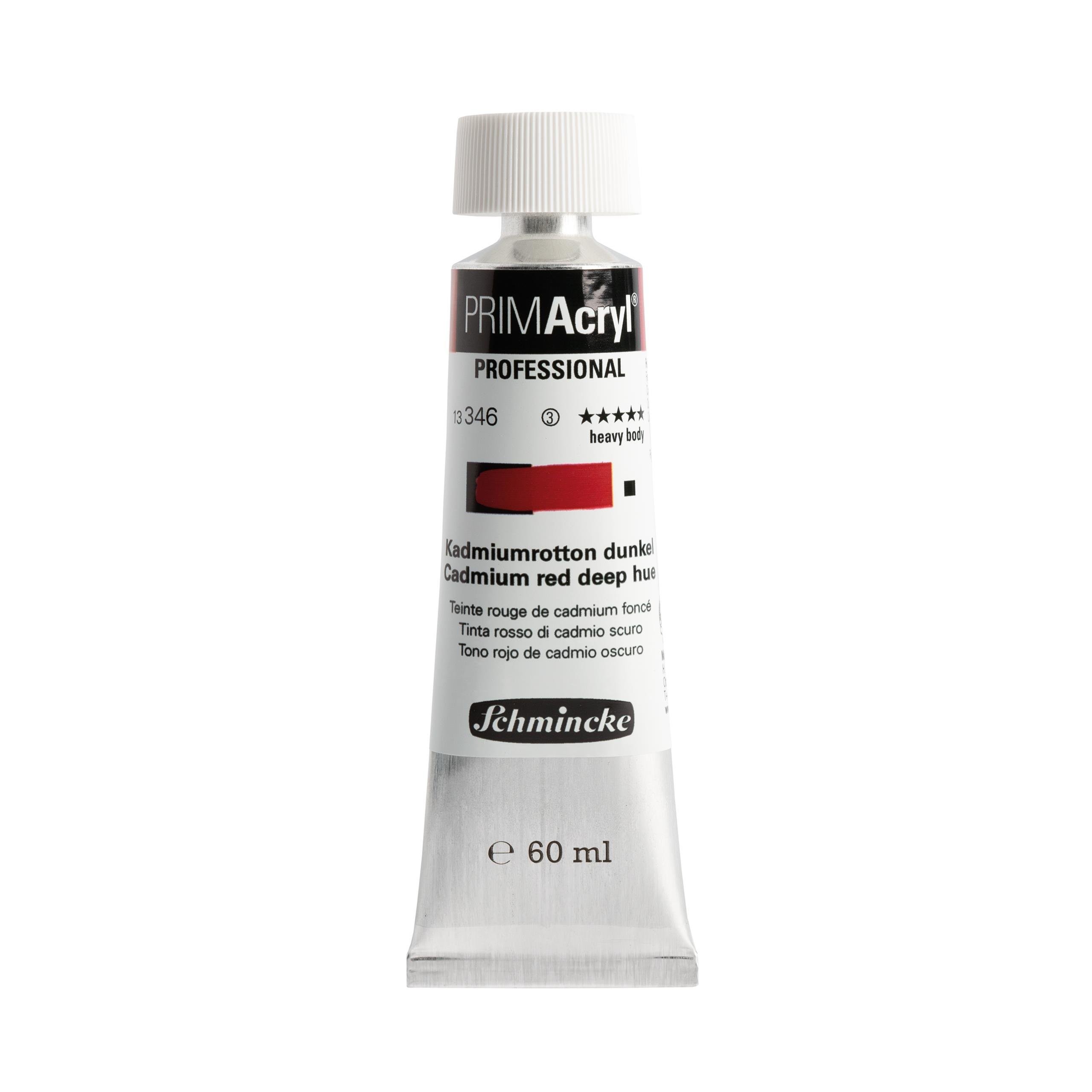 Schmincke Primacryl Artist Akrilik Boya 346 Cadmium Red Deep Hue 60 ml
