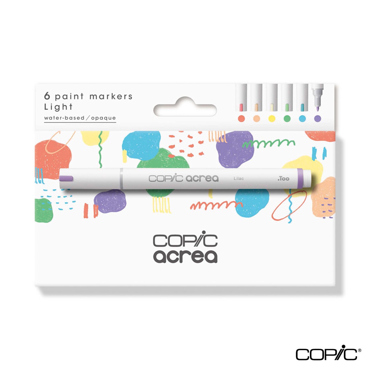 Copic Acrea Marker 6'lı Set Light