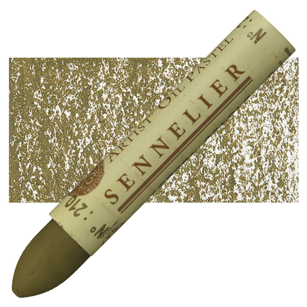 Sennelier Oil Pastel Olive Brown No:210