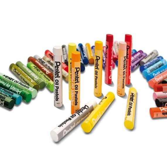 Pentel Yağlı Pastel Seti 12'li XXL