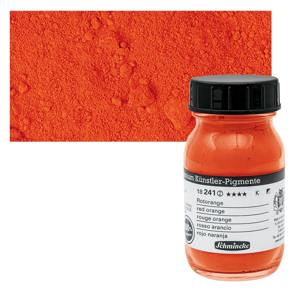 Schmincke Toz Pigment Red Orange 100 ml