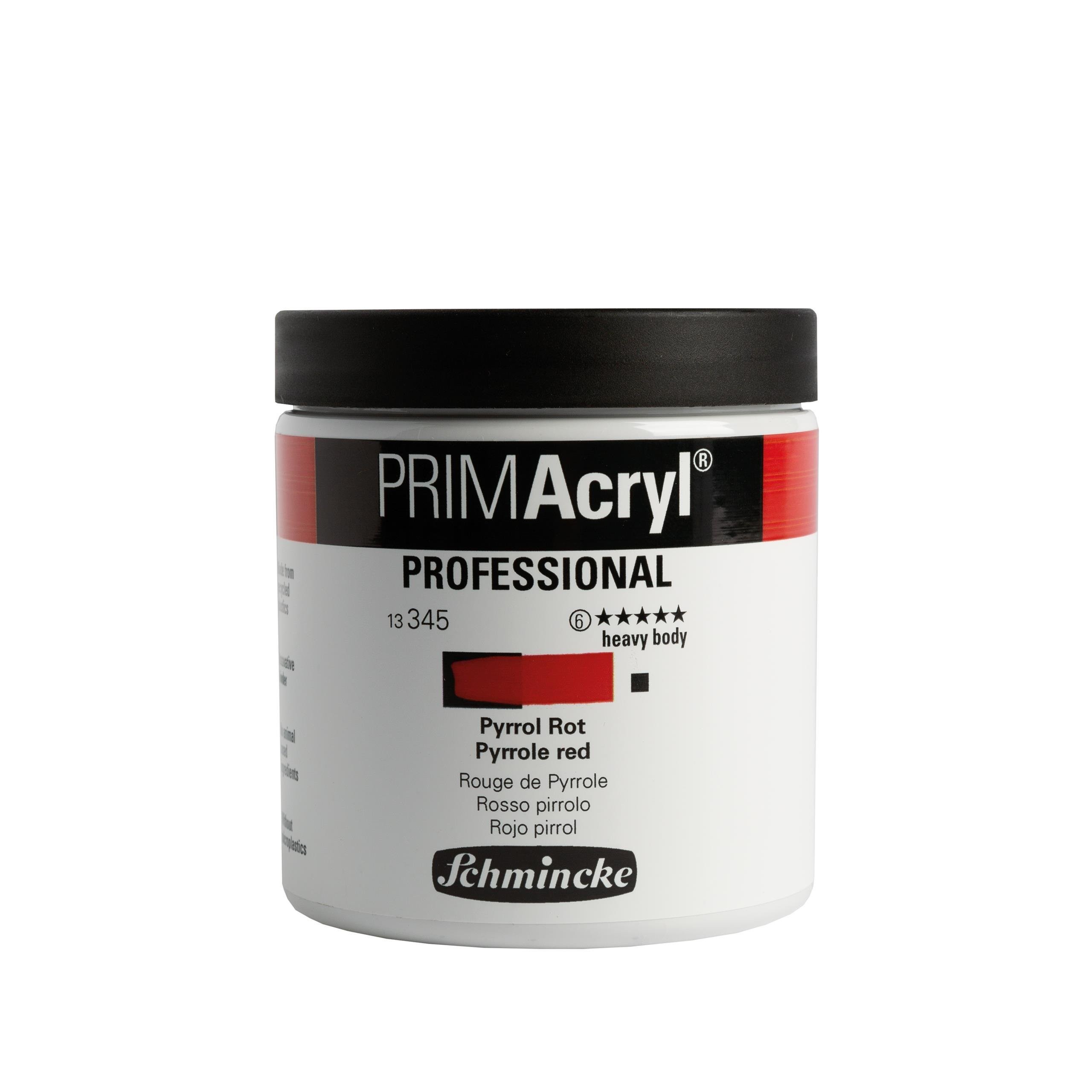 Schmincke Primacryl Artist Akrilik Boya 237 ml Seri 6 345 Pyrrole Red