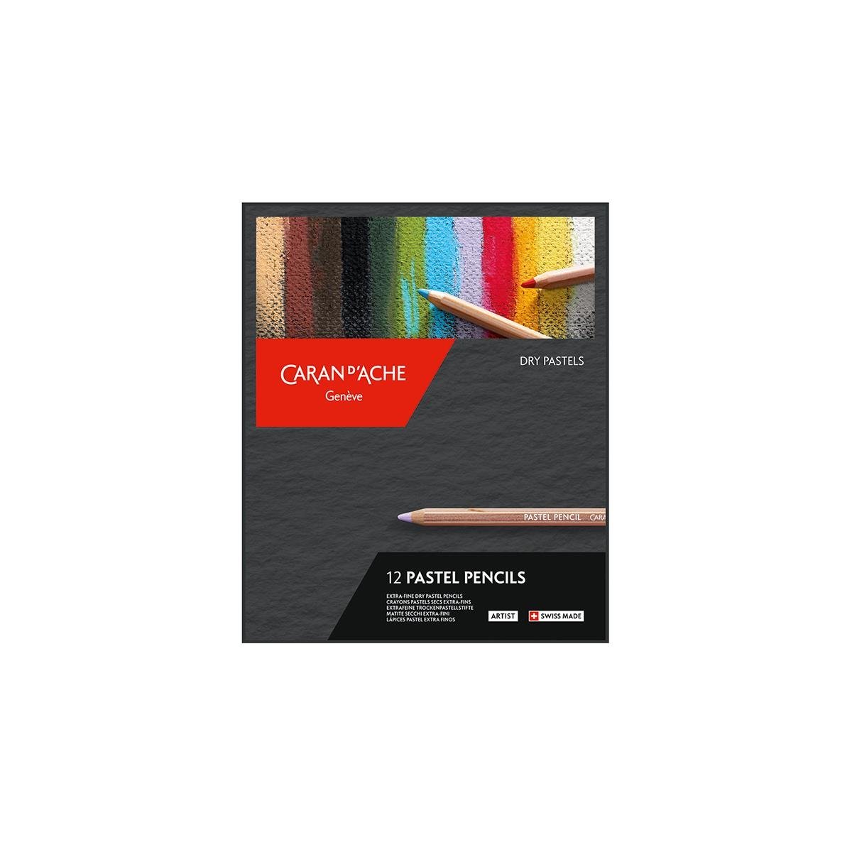 Caran d'Ache Pastel Pencils Set 12 Renk