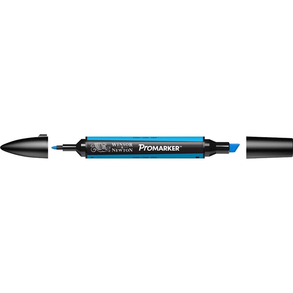 Winsor & Newton Promarker Grafik Kalemi 351 Cyan C847