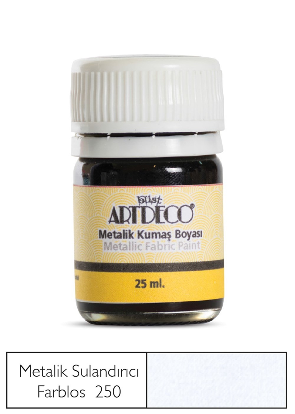 Artdeco Metalik Kumaş Boyası 25 ml 250 Farblos