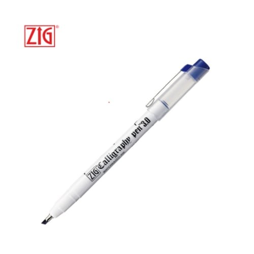Zig Calligraphy Pen Kaligrafi Kalemi 3.0 mm Mavi