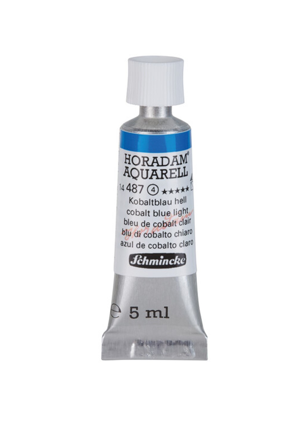 Schmincke Horadam Aquarell Suluboya 5 Ml Tüp 487 Cobalt Blue Light