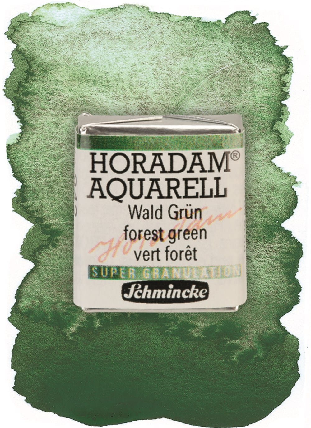 Schmincke Horadam Supergranulation Sulu Boya Forest Green 1/2 Tab.