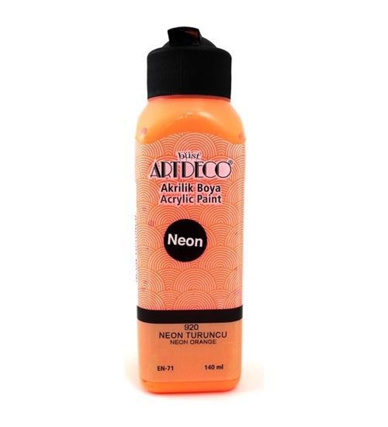 Artdeco Akrilik Boya 140 ml 920 Neon Turuncu