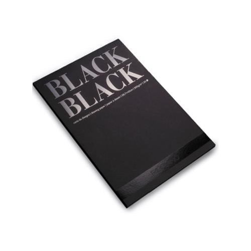 Fabriano Black Black Blok Defter 300g 20 Yaprak 21x29,7