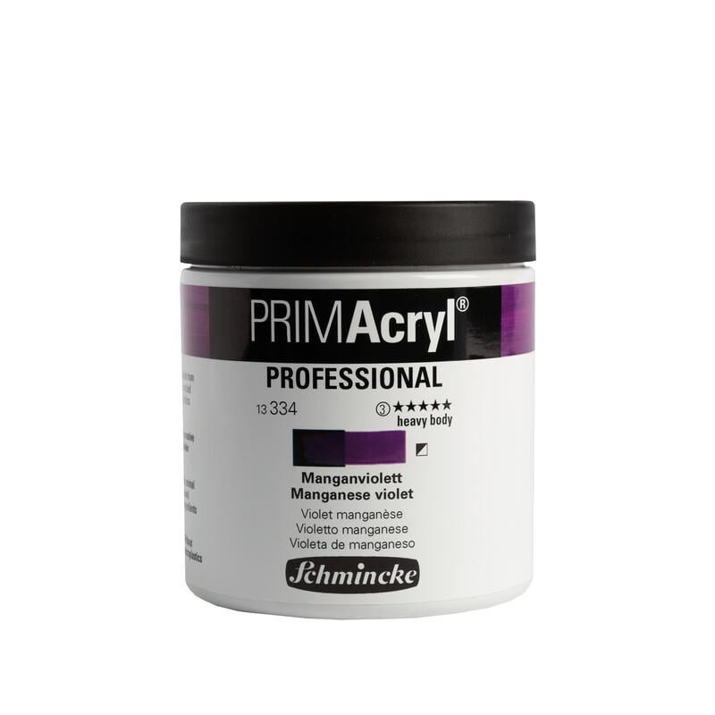 Schmincke Primacryl Artist Akrilik Boya 237 ml Seri 3 334 Manganese Violet