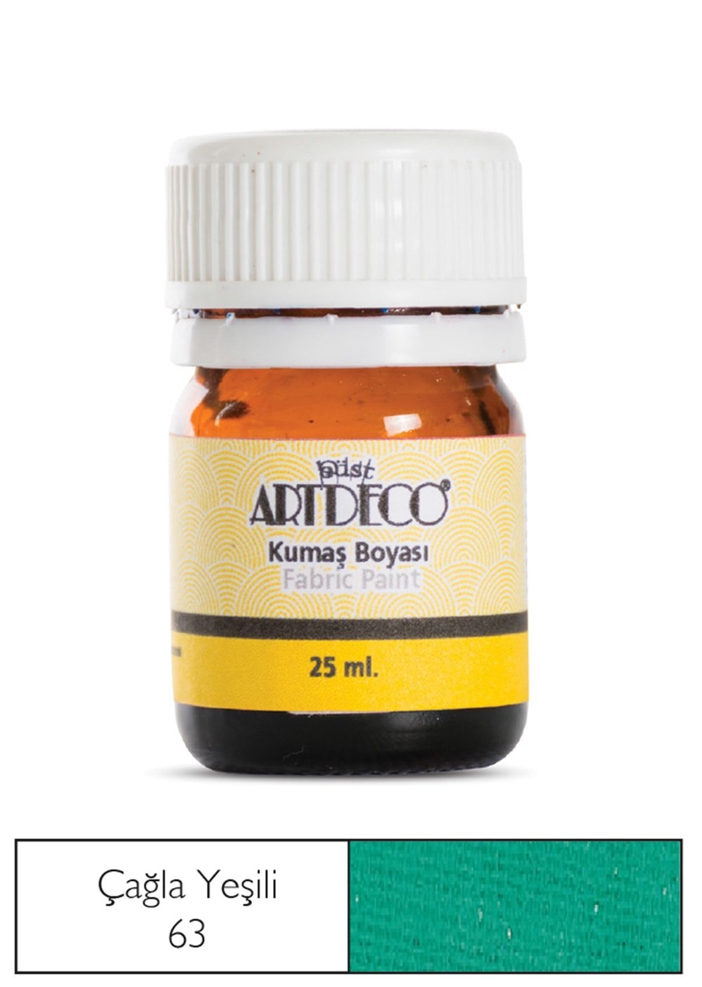 Artdeco Kumaş Boyası 25 ml 63 Aster Green / Çağla Yeşili