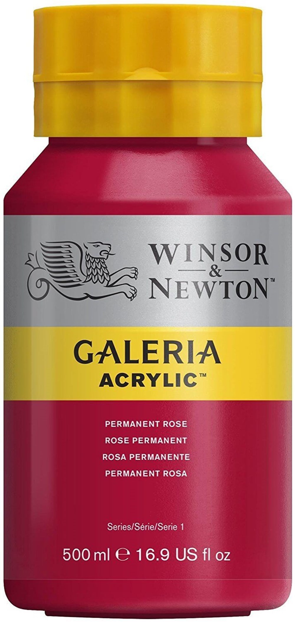 Winsor & Newton Galeria Akrilik 500 ml Permanent Rose 502