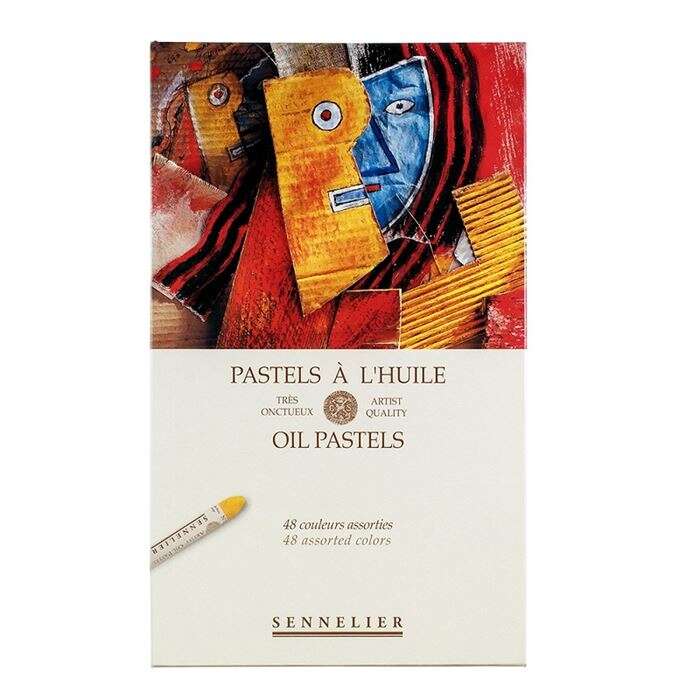 Sennelier Oil Pastel Boya Seti 48'li Tam Boy