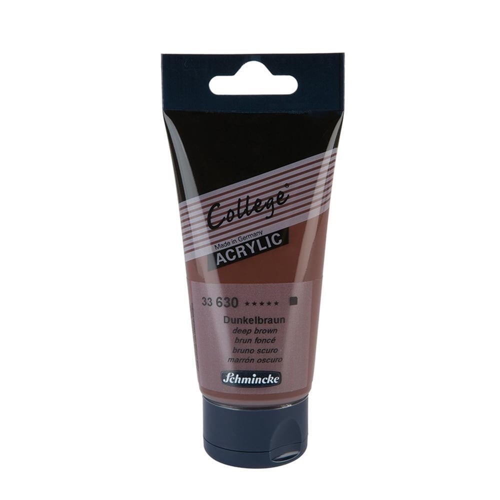Schmincke College Acrylic Akrilik Boya 75 ml 630 Deep Brown