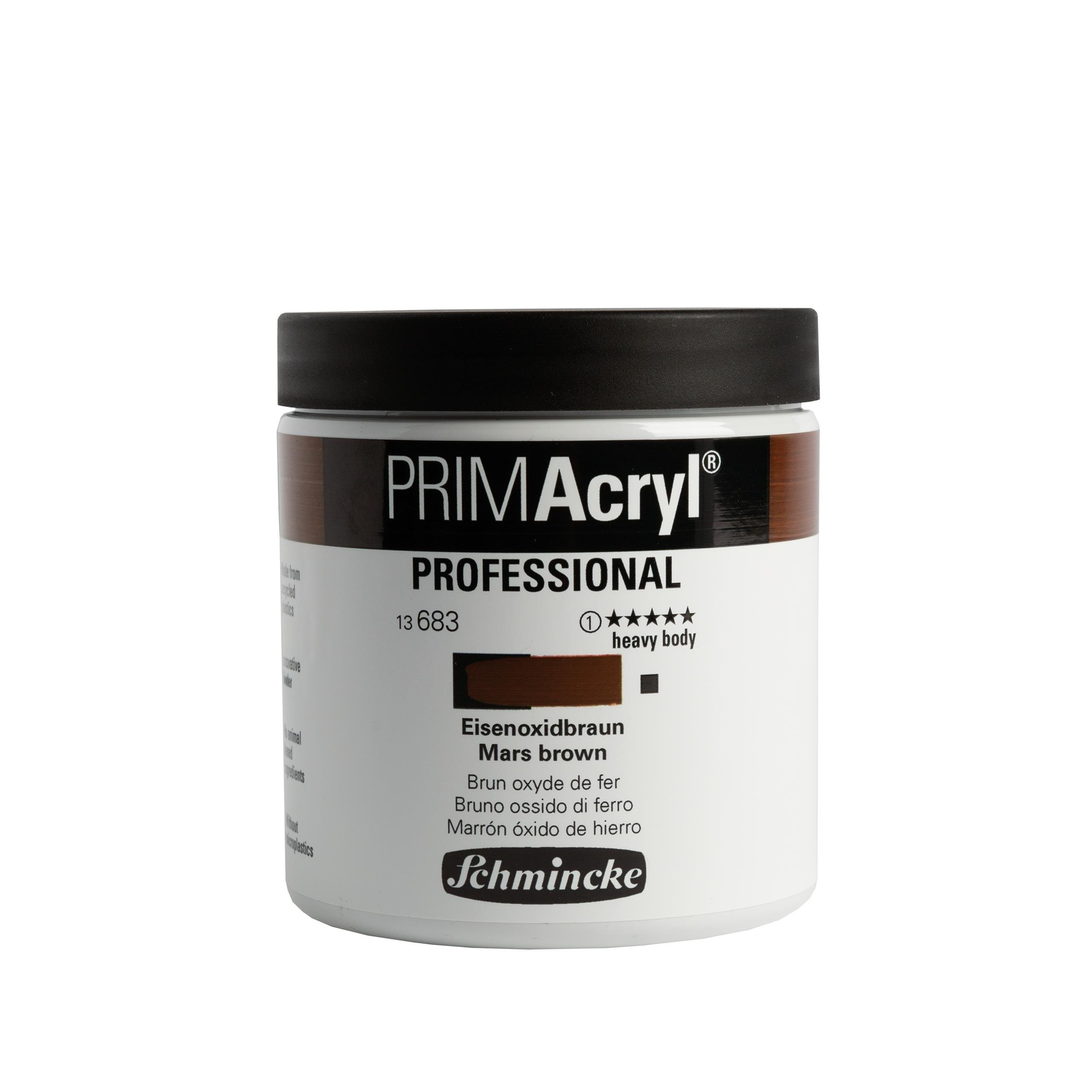 Schmincke Primacryl Artist Akrilik Boya 237 ml Seri 1 683 Mars Brown