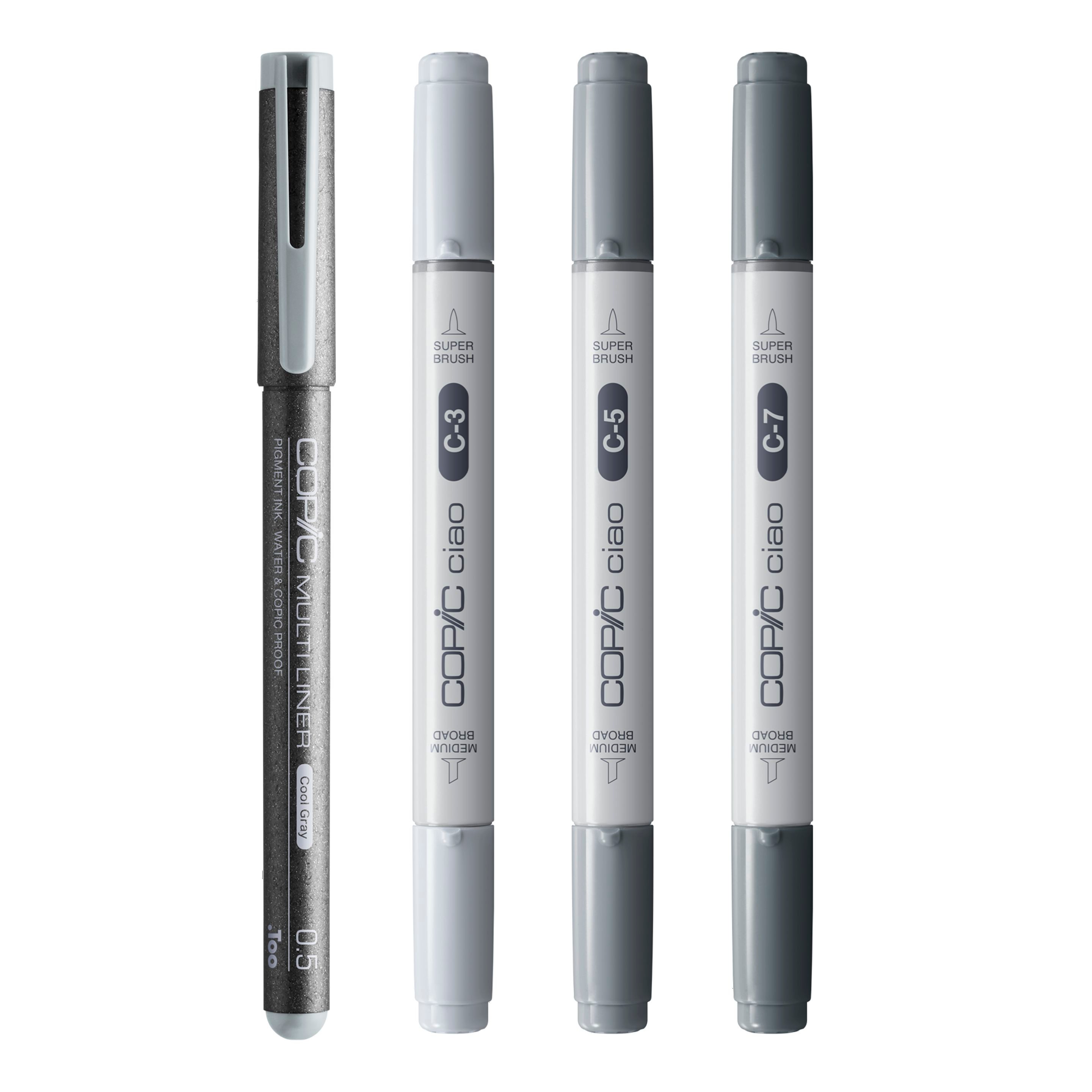 Copic Ciao Shade Set 4'lü Dark Cool Gray