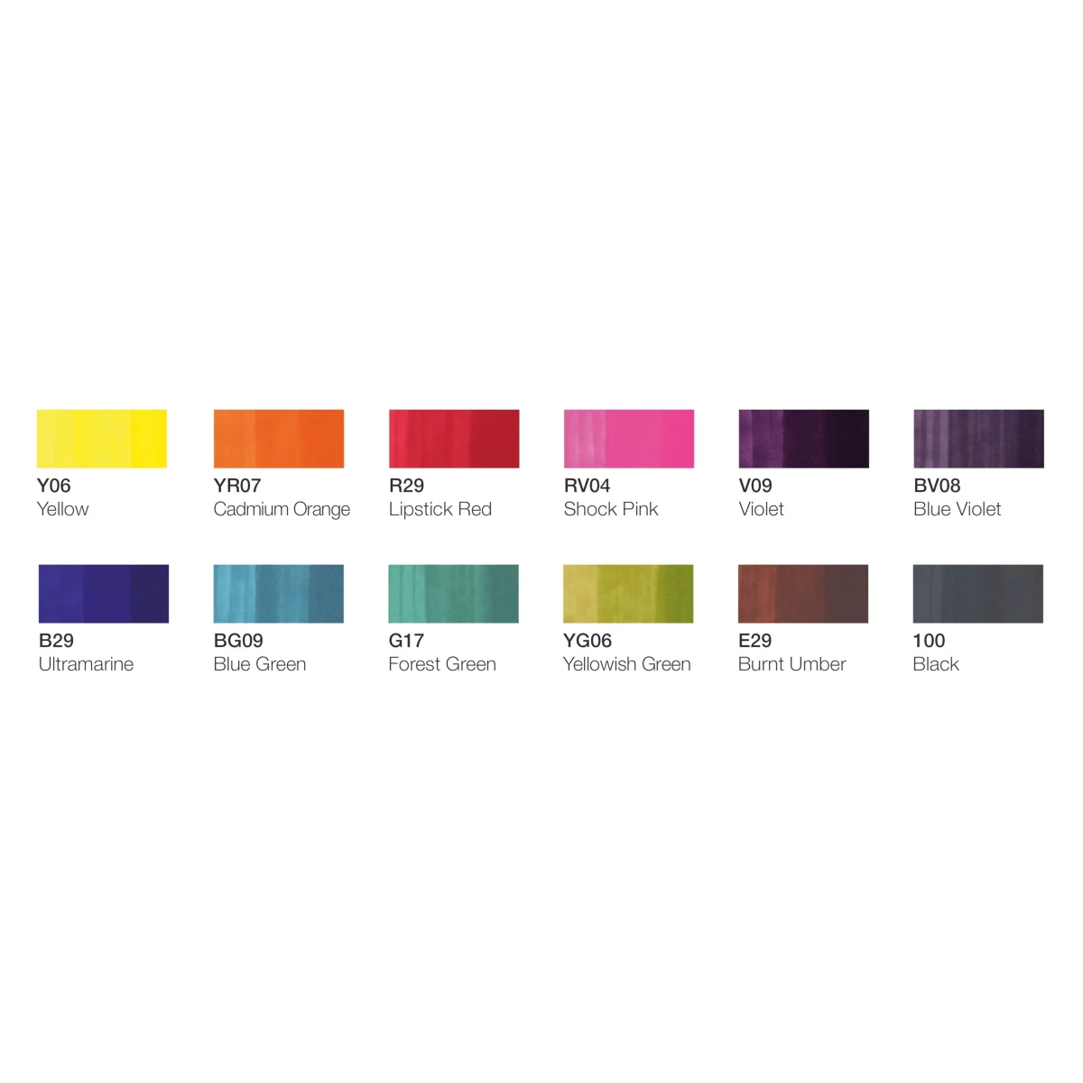 Copic Cüzdan Starter Essetials Set 12’li