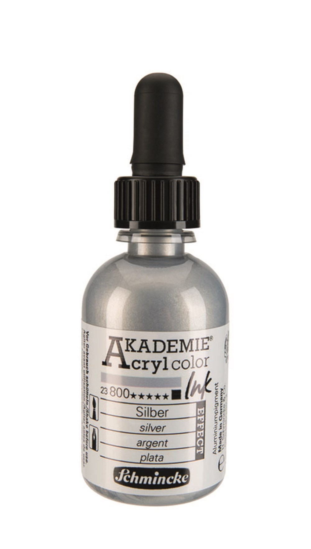 Schmincke Akademie Akrilik Mürekkep 50 ml 800 Silver