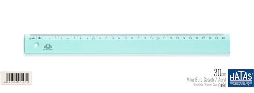 Hatas Cetvel Öğrenci Ekonomik 30 Cm 00131