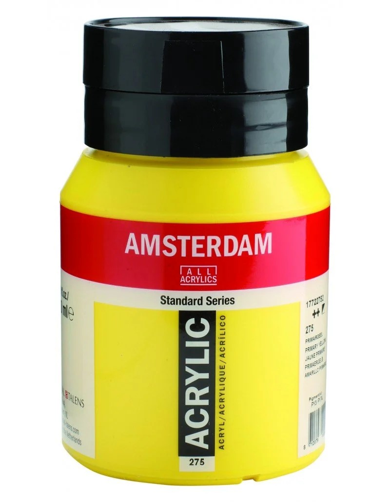 Talens Amsterdam Standard Akrilik Boya 500 ml 275 Primary Yellow