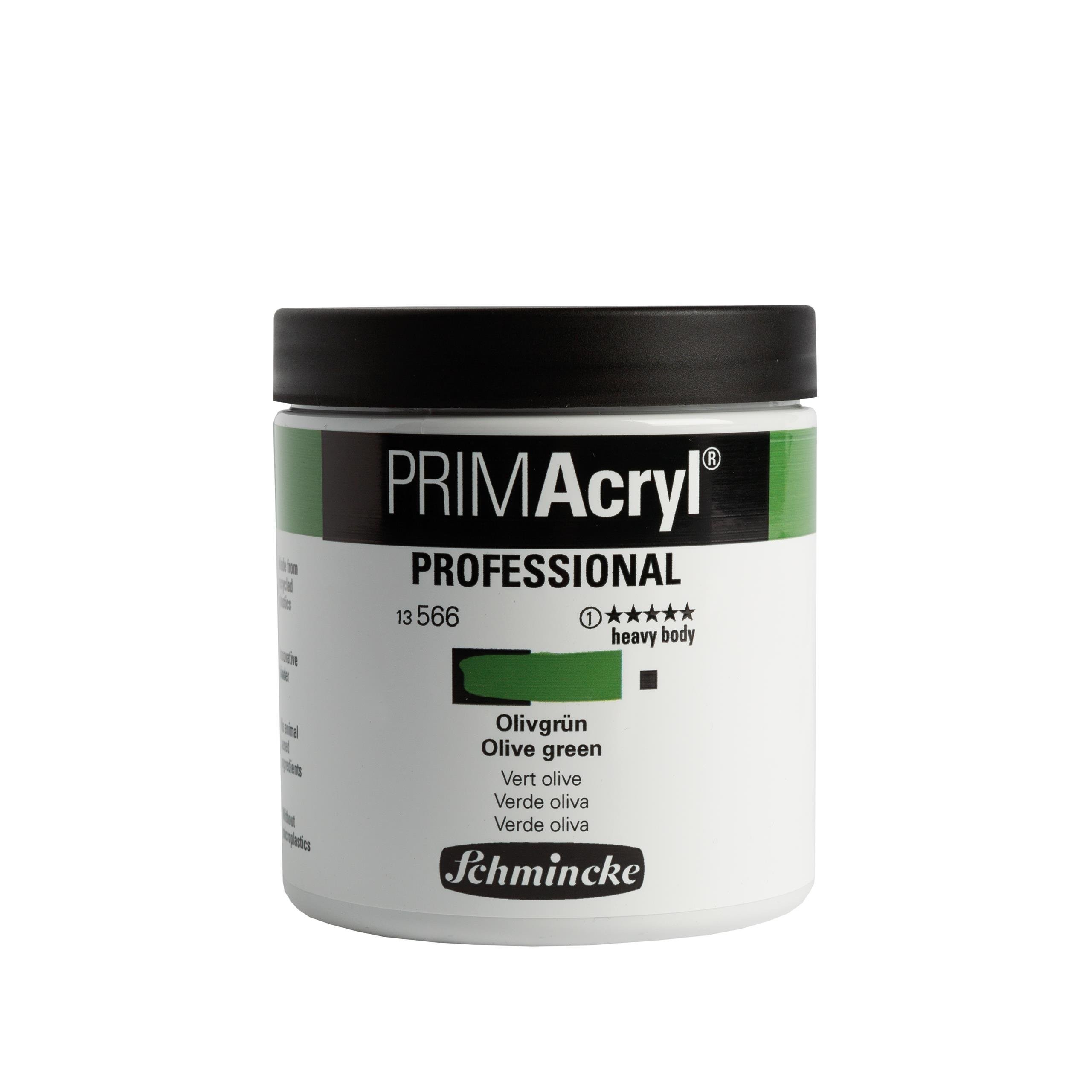 Schmincke Primacryl Artist Akrilik Boya 237 ml Seri 1 566 Olive Green
