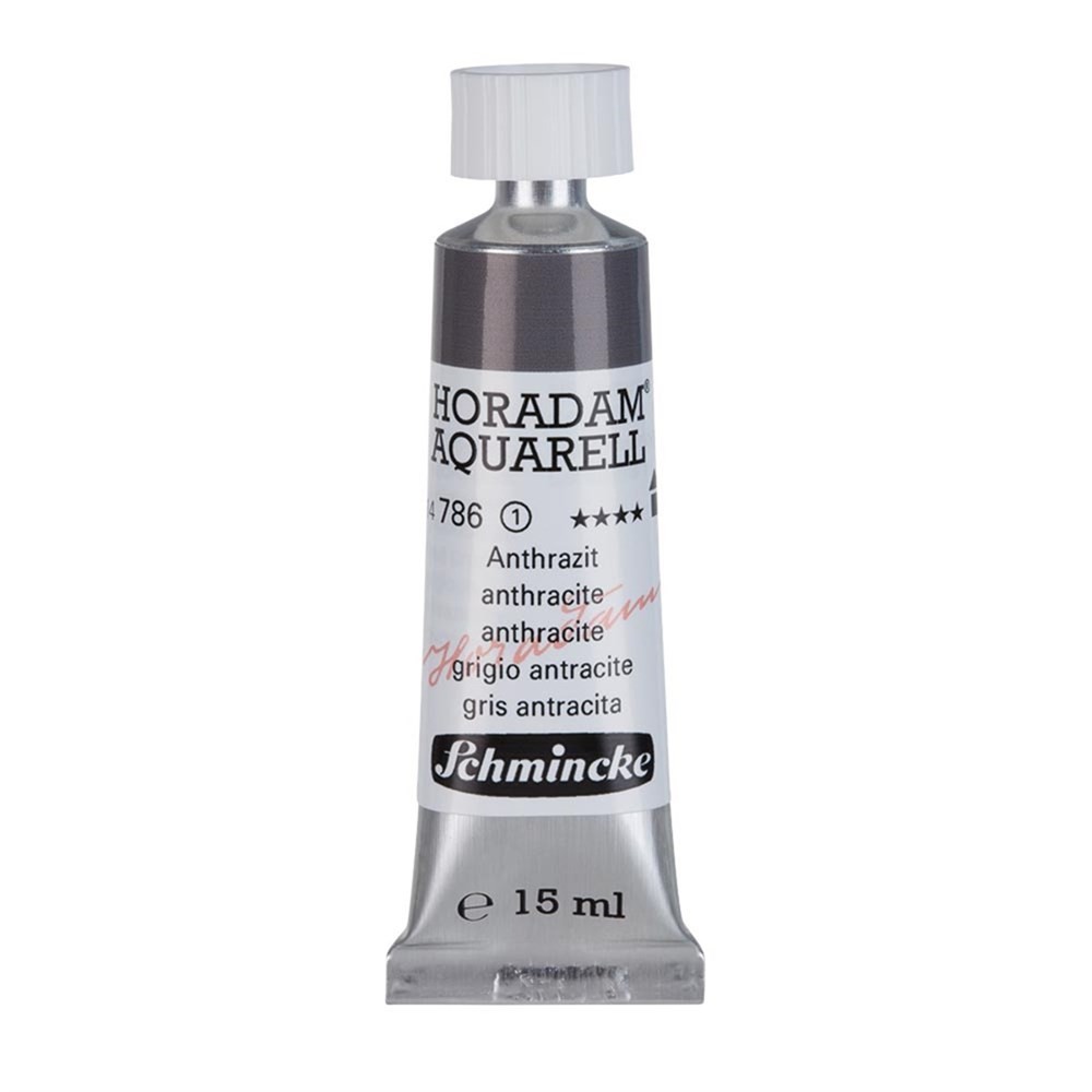 Schmincke Horadam Aquarell Artist Sulu Boya 15 ml Tüp Seri 1 786 Charcoal Grey