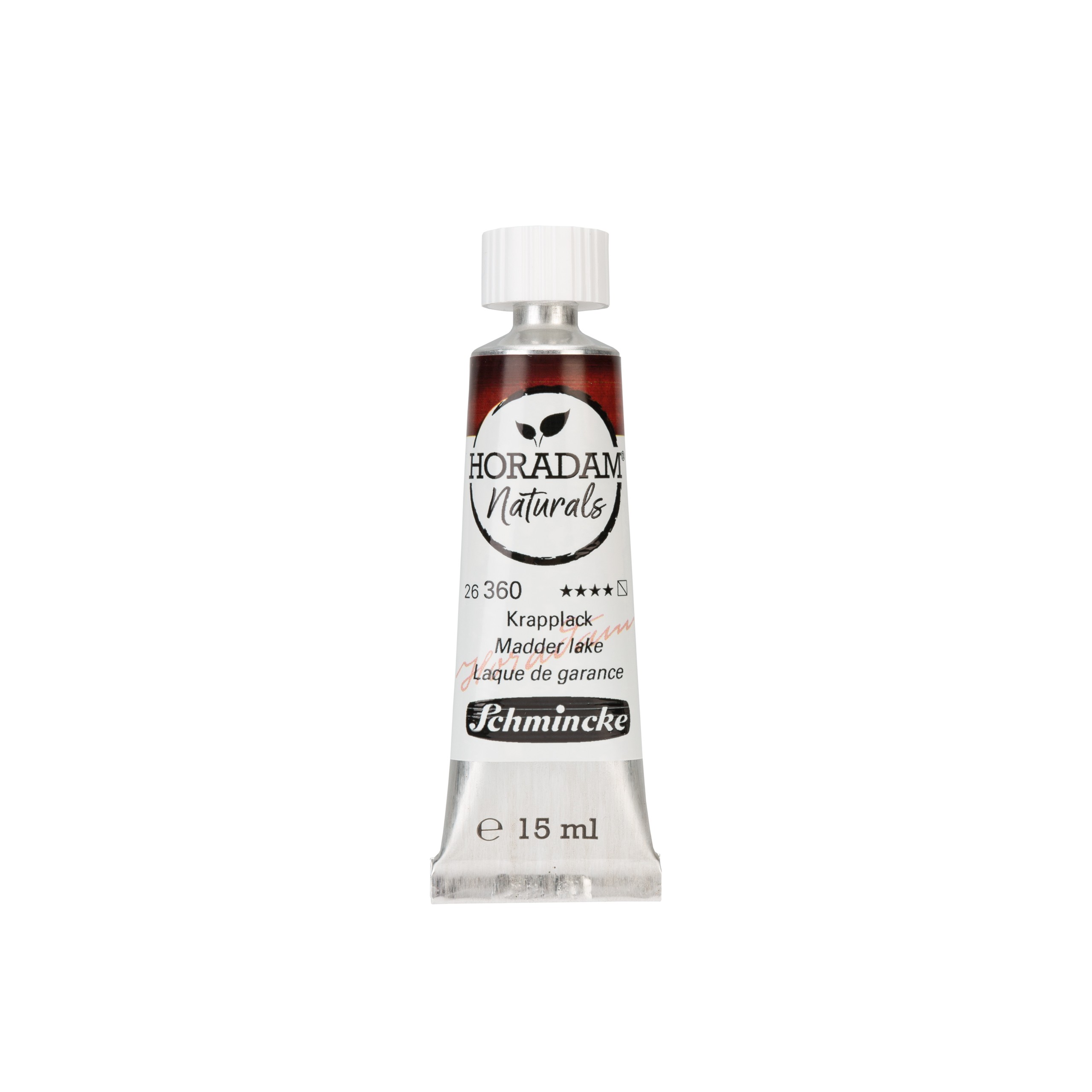 Schmincke Horadam Aquarell Naturals Vegan Suluboya 15 ml Tüp 360 Madder Lake