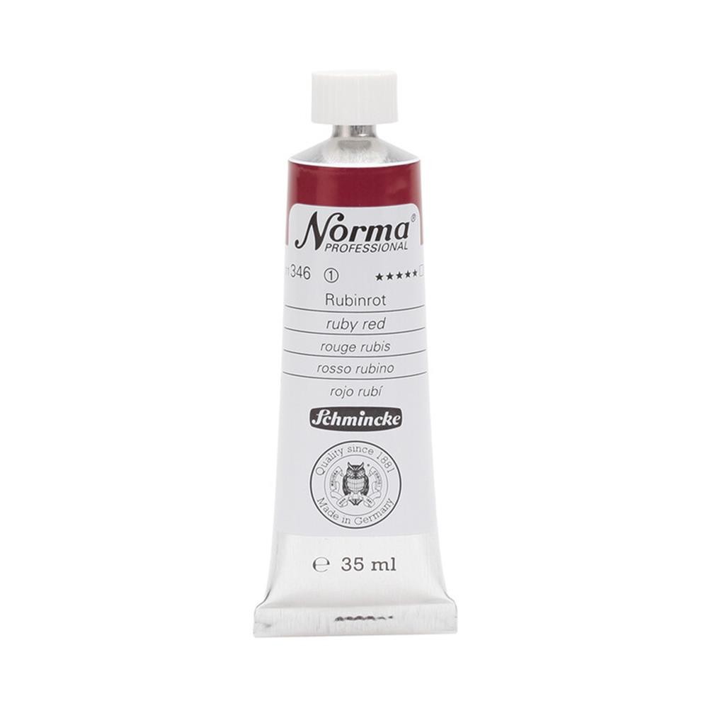 Schmincke Norma Profesyonel Ruby Red 35 ml