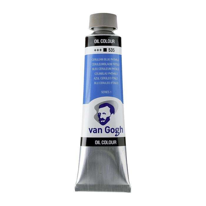 Talens Van Gogh Yağlı Boya 40 ml 535 Cerulean Blue Phthalo