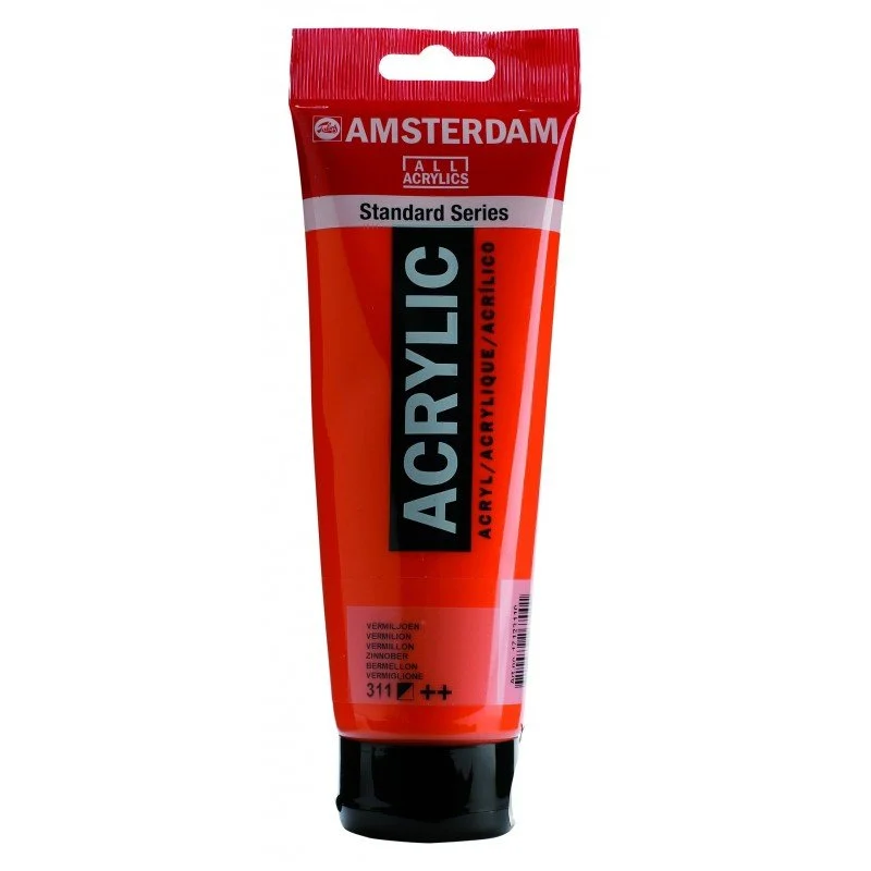 Talens Amsterdam Standard Akrilik Boya 120 ml 311 Vermilion