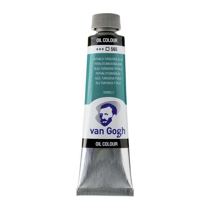 Talens Van Gogh Yağlı Boya 40 ml 565 Phthalo Turquoise Blue