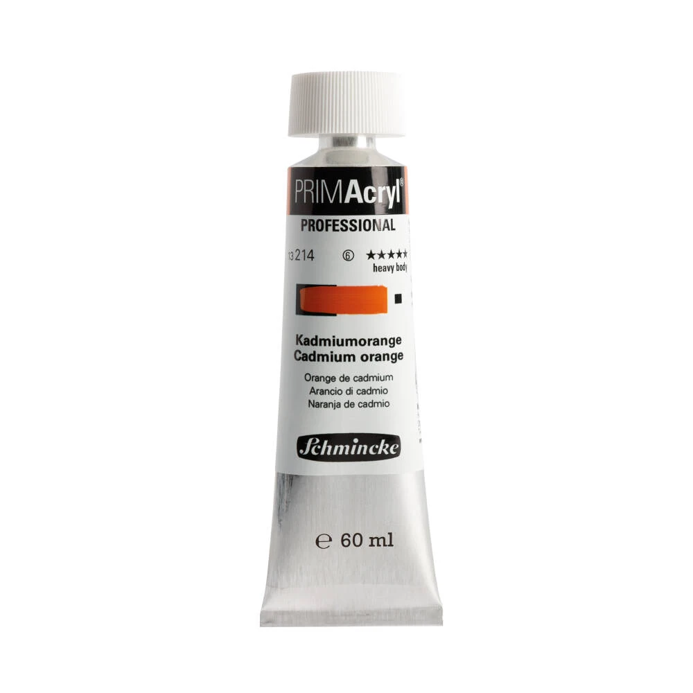 Schmincke Primacryl Artist Akrilik Boya 60 ml 214 Cadmium Orange