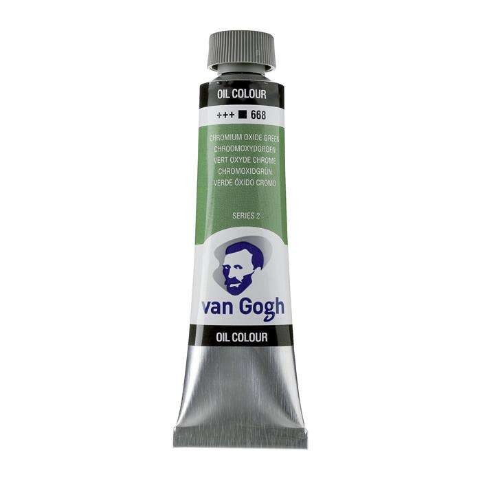 Talens Van Gogh Yağlı Boya 40 ml 668 Chromium Oxide Green