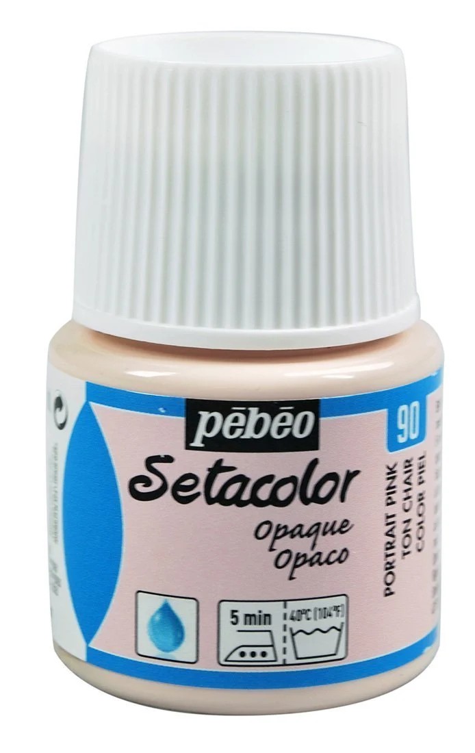 Pebeo Setacolor Opak Kumaş Boyası 45 ml Portrait Pink