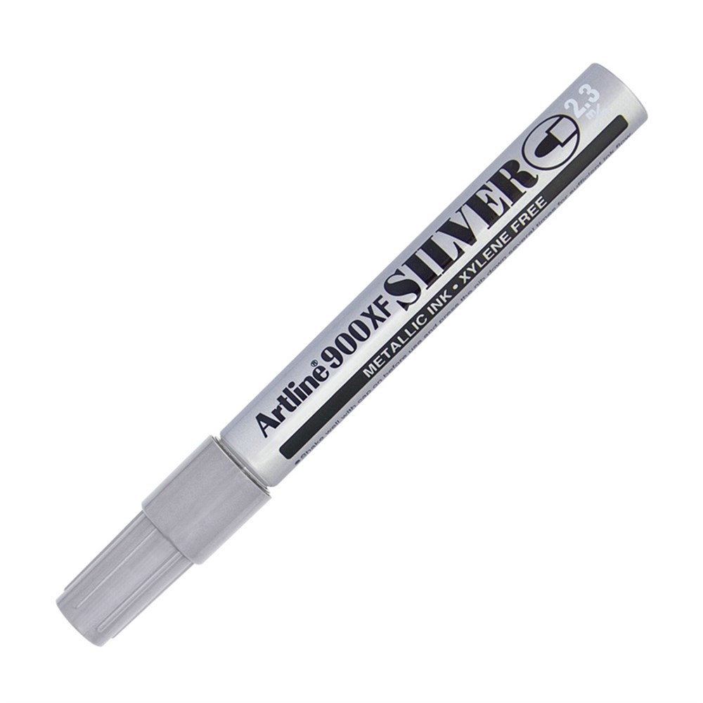 Artline 900 Xf Yaldızlı Markör Gümüş