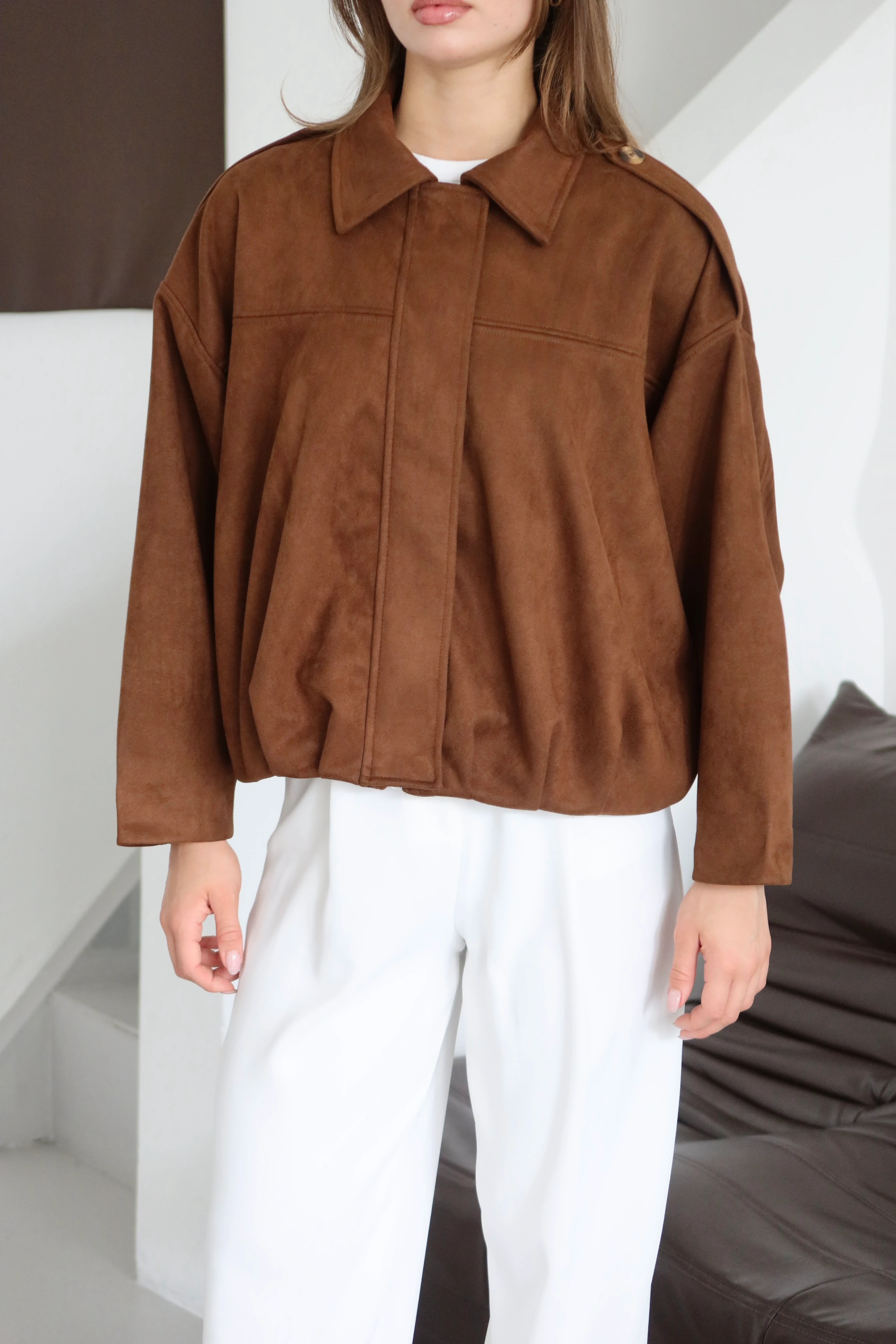 Kadın Tasarım Bomber Ceket