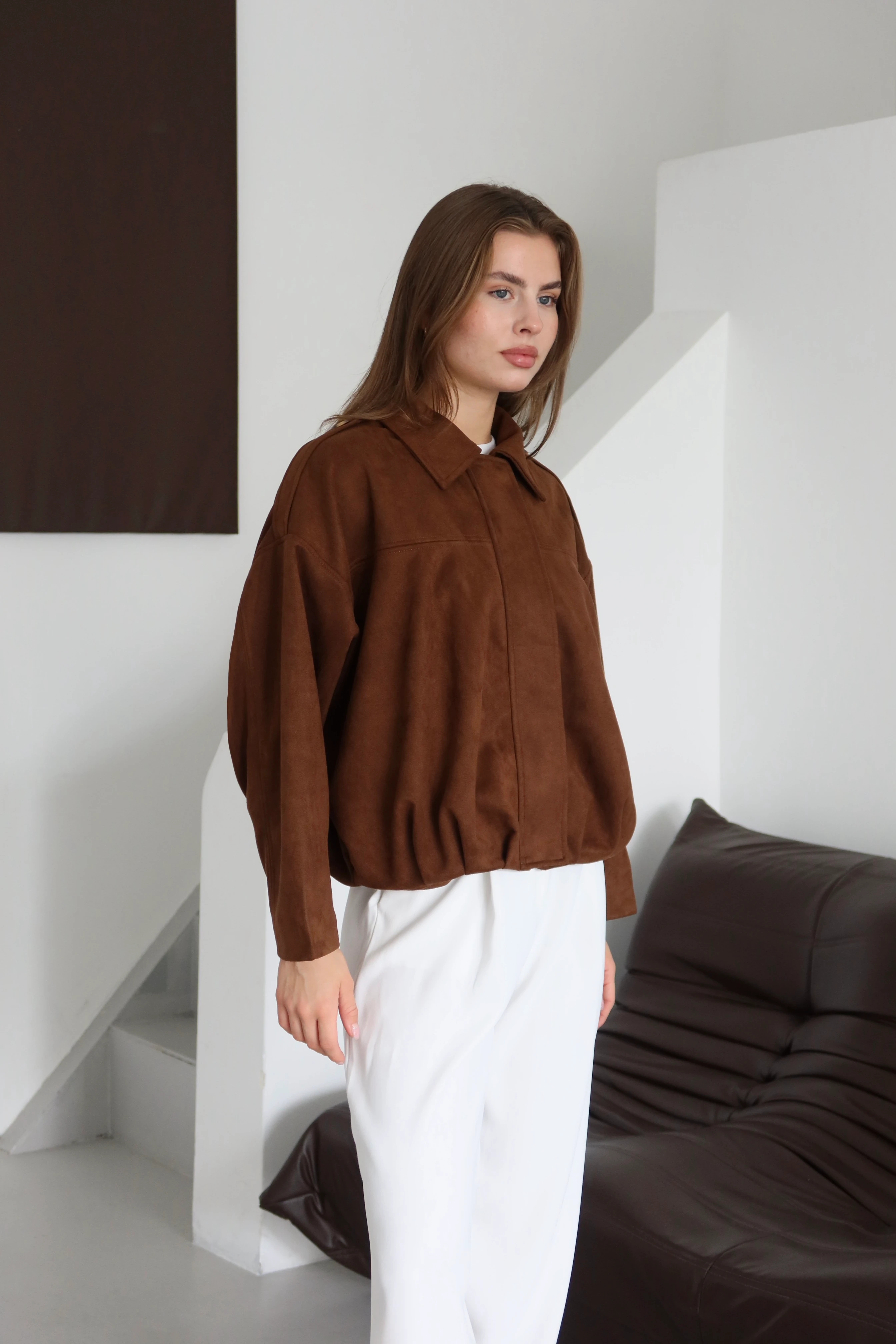 Kadın Tasarım Bomber Ceket