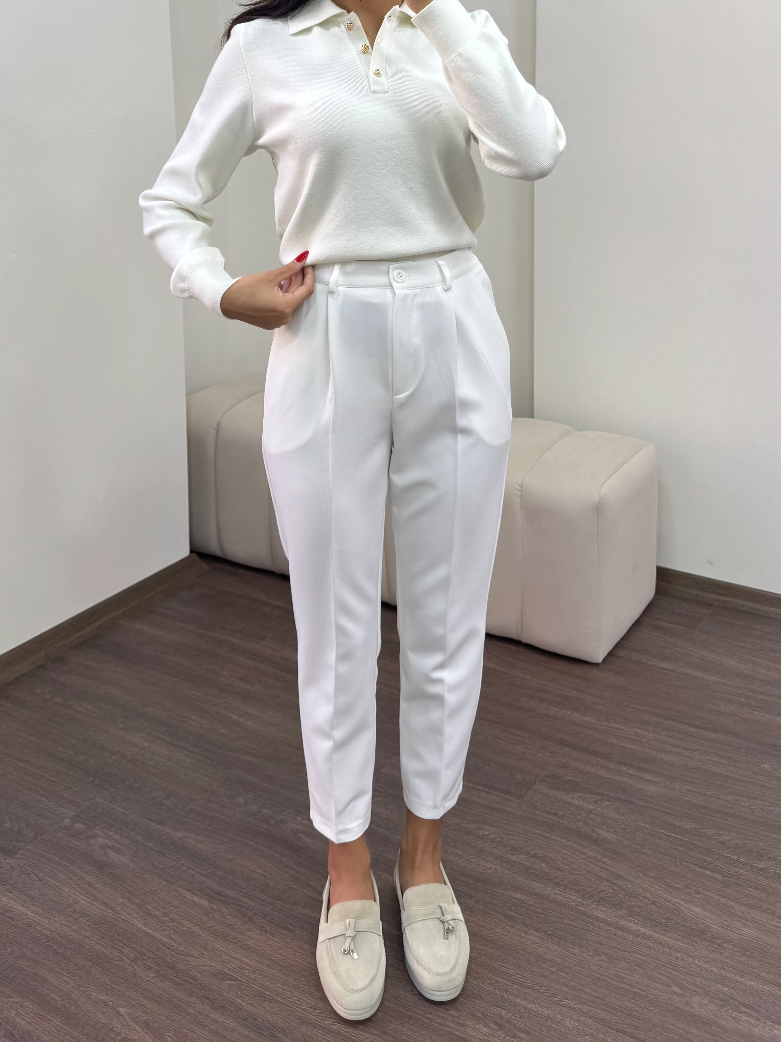 Kadın Havuç Kesim Pantolon