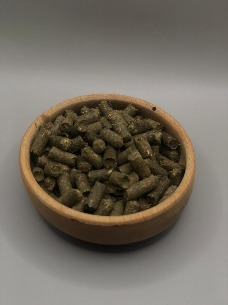 Pelet Yem (Kedi ve Köpekler için)  Stevia GreenPet Pelet  (6mm) 50 gr.