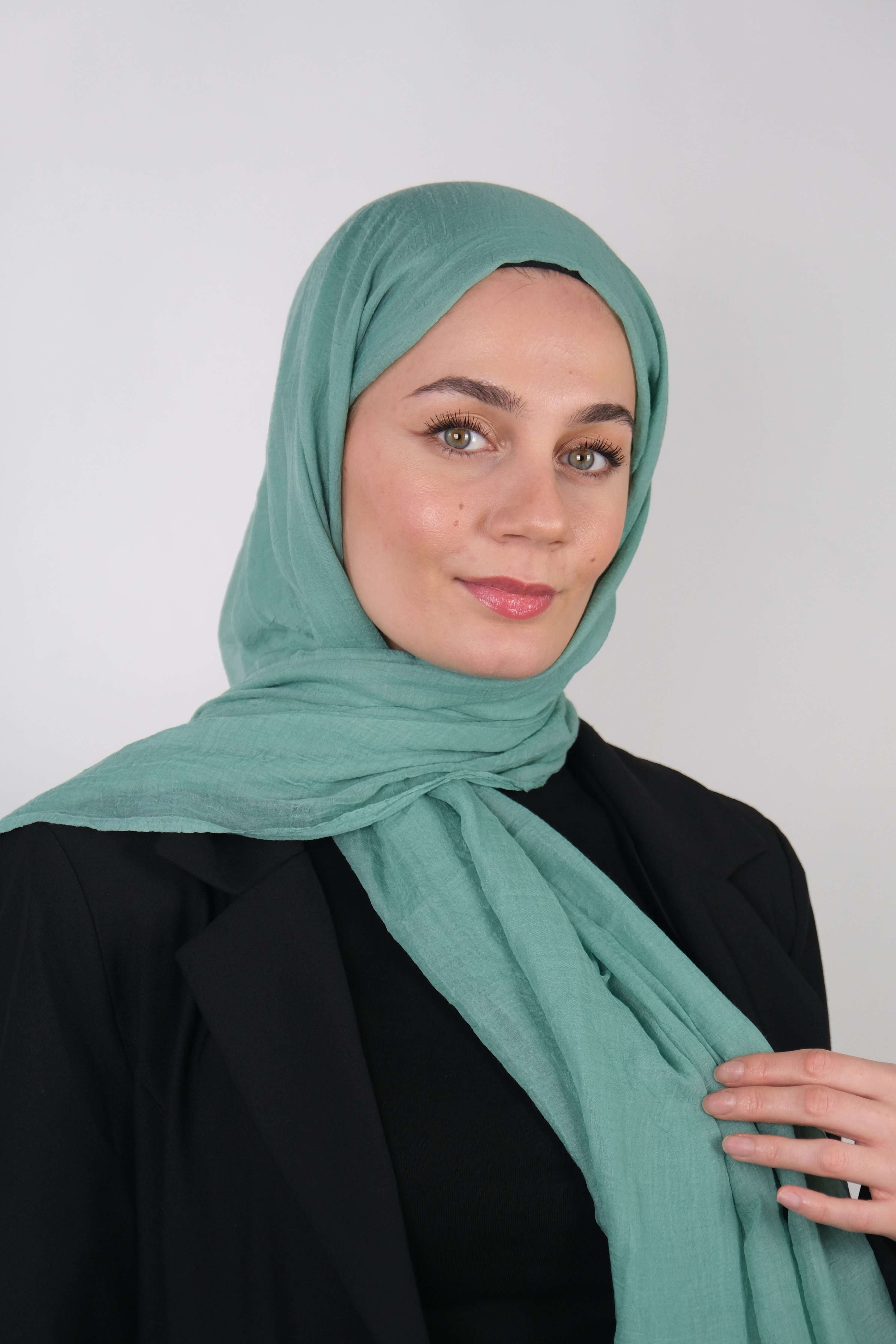  Konfor Şal - Mint Yeşili Konfor Şal