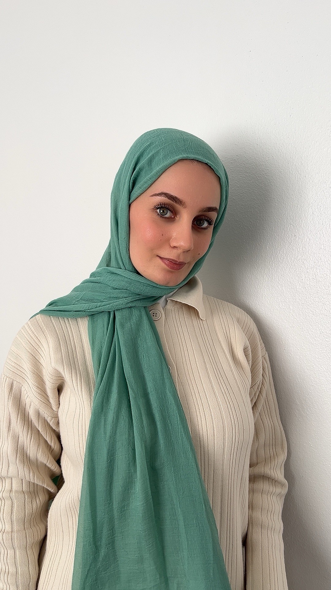  Konfor Şal - Mint Yeşili Konfor Şal