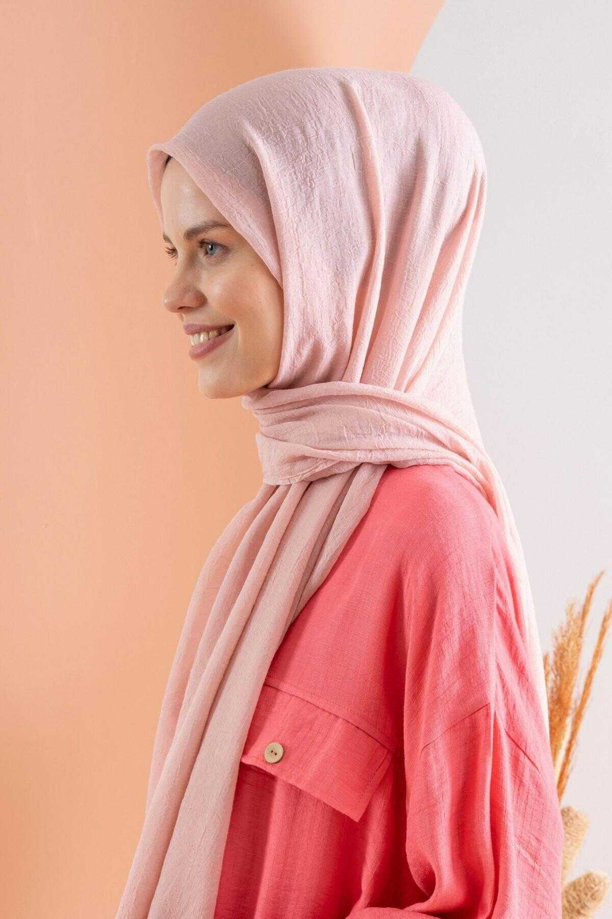  Konfor Şal - Toz Pembe Konfor Şal