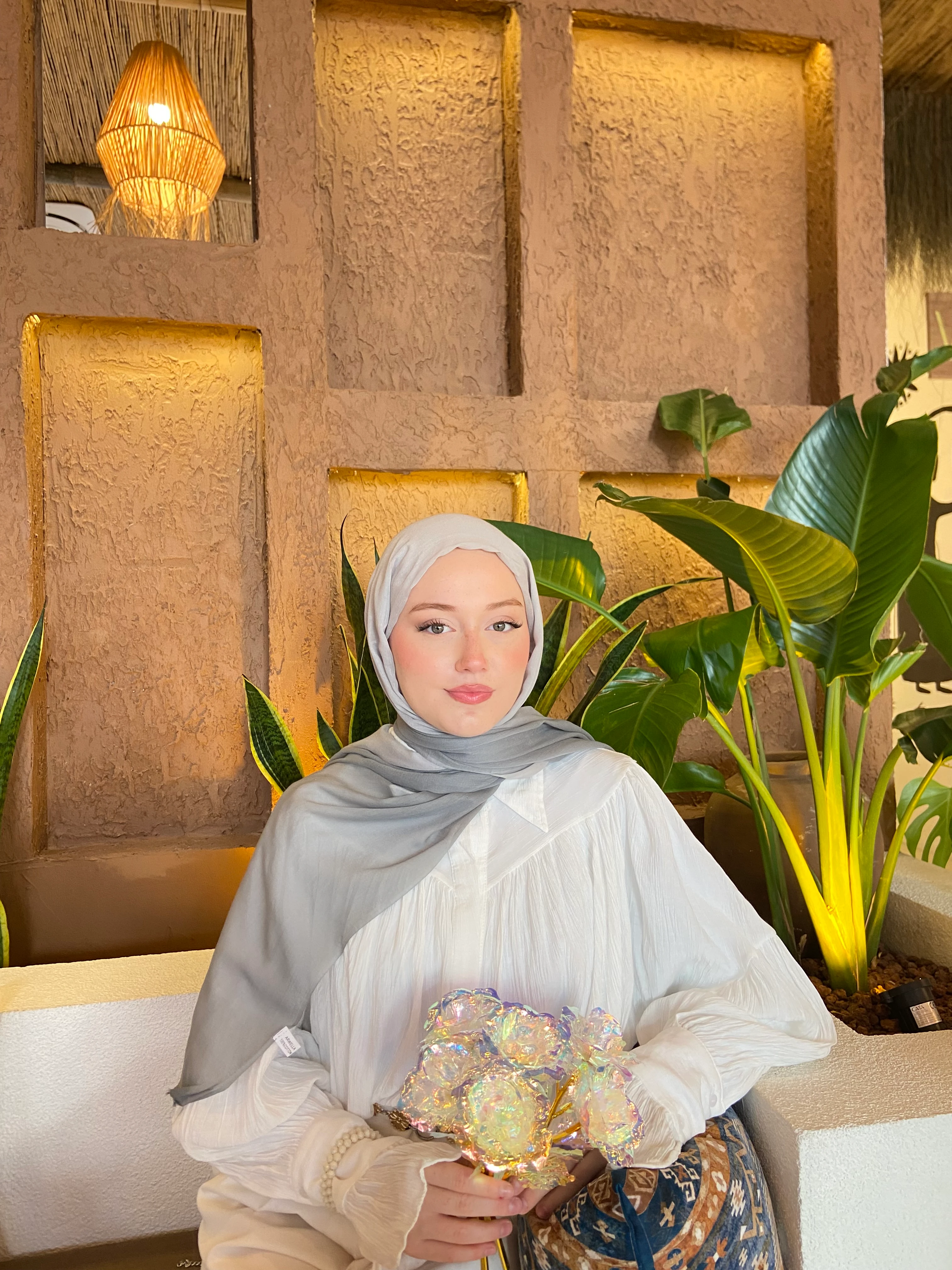 Degrade Pamuk Şal Ay Tozu