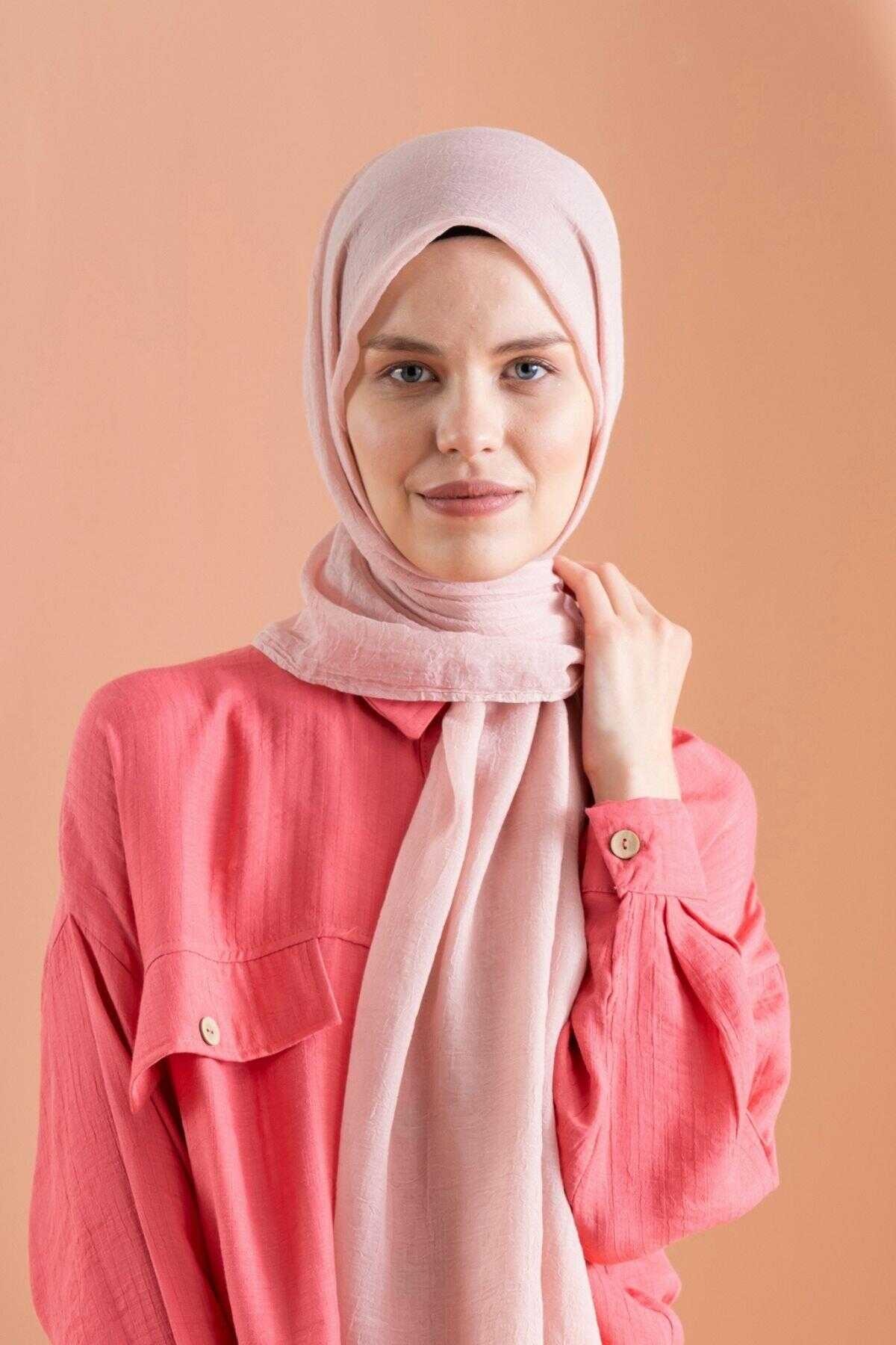  Konfor Şal - Toz Pembe Konfor Şal