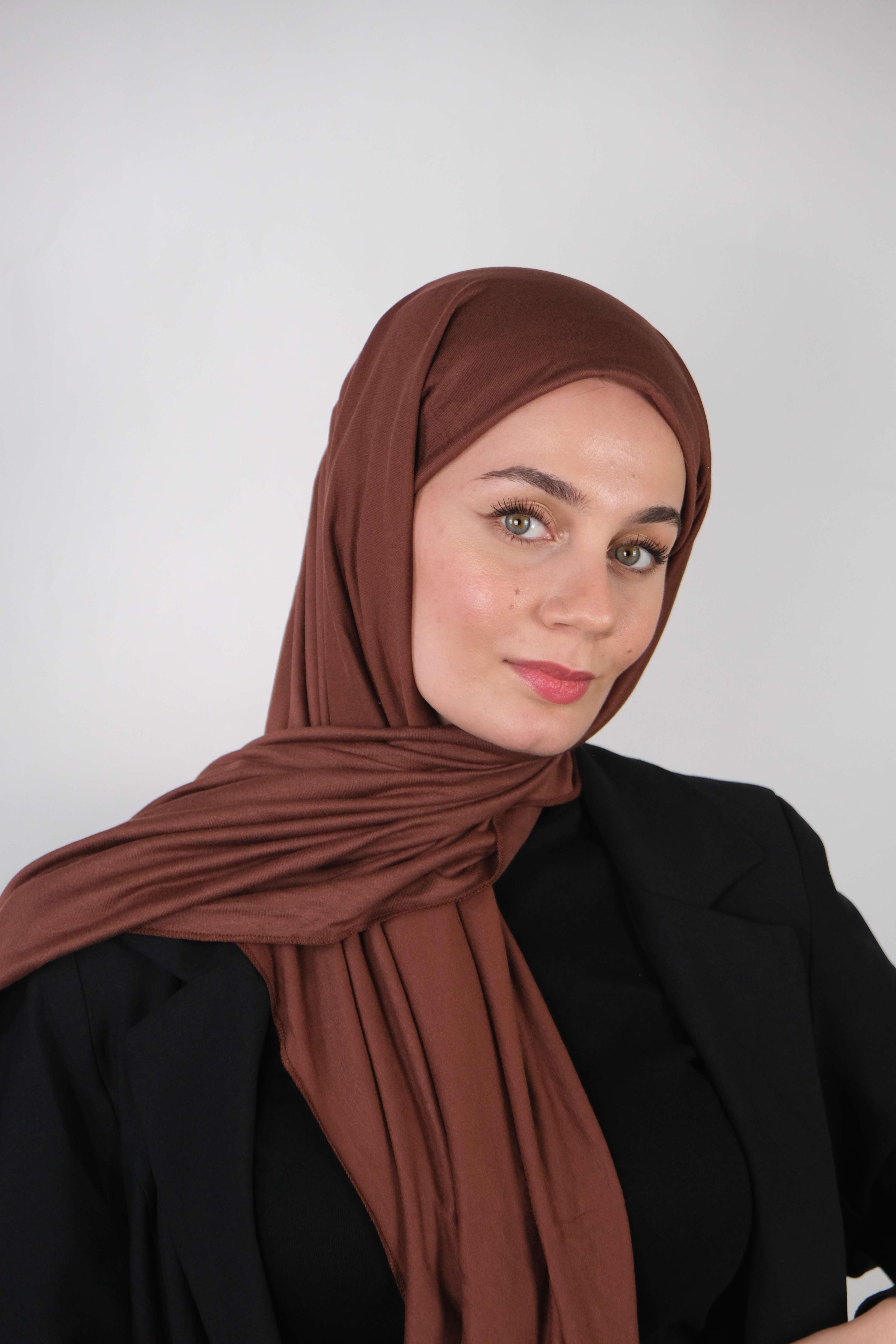 Penye Şal - Çikolata Kahve Penye Şal
