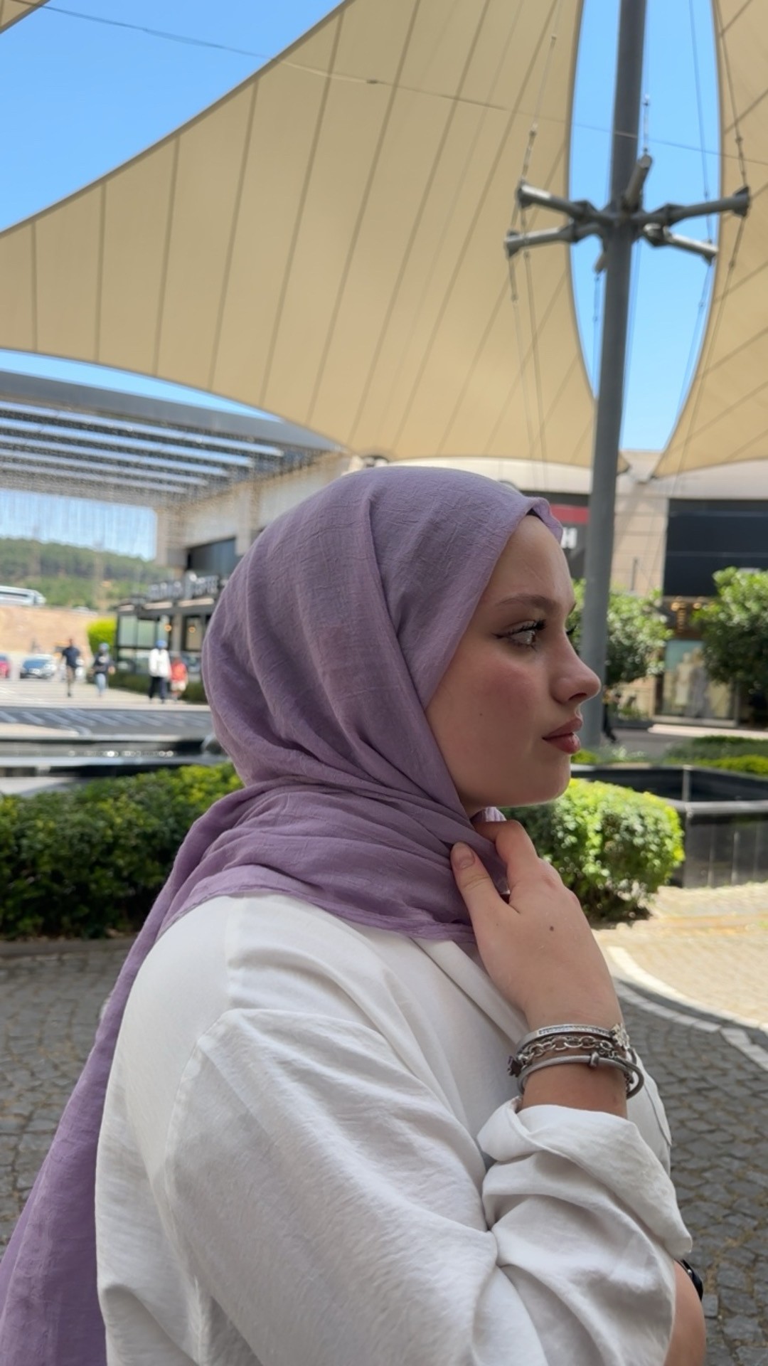 Lila Konfor Şal